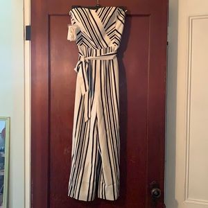 NWT! Belted Jumpsuit!